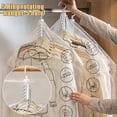 thumbnail image 3 of Lot de 4 Sacs sous Vide pour Rangement avec Poches, Transparents et Résistants à la Compression, organisation et Conservation des Aliments 1 Ensemble, 3 of 5