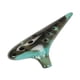 thumbnail image 3 of Ocarina de 12 agujeros, flauta de arcilla cerámica, instrumento musical profesional compacto con afinación en C , ideal como regalo para adultos y Verde, 3 of 8