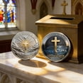 thumbnail image 2 of HuiXinOu Christian Baptism Commemorative Coin, Inspiring Challenge Coin Gift, Symbolizes Salvation & New Beginnings, Reminds People to Let Go of Old Lives, Perfect for Christian Believers, 2 of 7