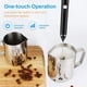thumbnail image 3 of Espumador de leche portátil de 3 velocidades para café, café con leche, capuchino y más Espumador de leche recargable por USB, 3 of 5