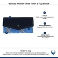 thumbnail image 4 of Nautica  Two Timer V Flap Clutch (Women), 4 of 4