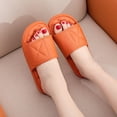 thumbnail image 5 of FAMTKT Womens Mens Solid Color Thickening Slippers Super Soft Breathable Non-Slip Bedroom Home Slippers, Womens House Slippers, 5 of 6