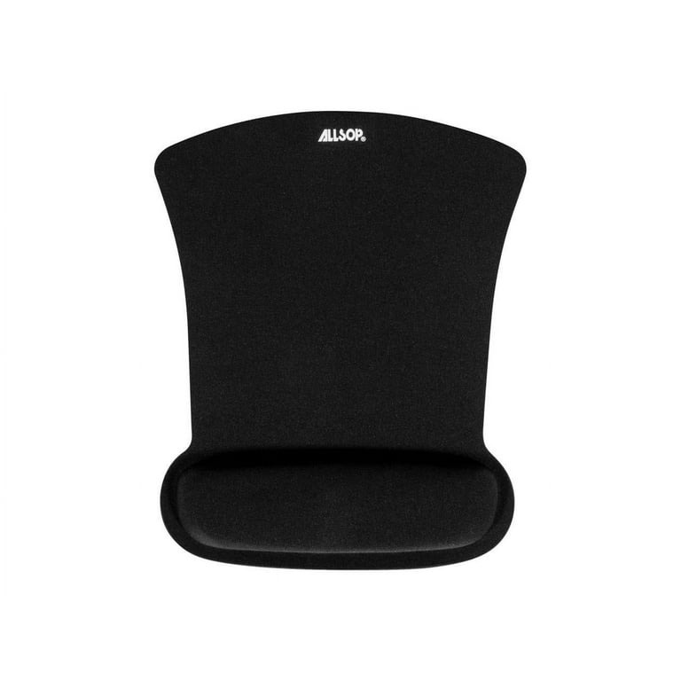 Ergoprene Gel Mouse Pad with Wrist Rest - Black – AllsopTech