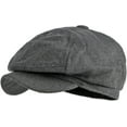 thumbnail image 6 of CoCopeaunts Newsboy Hats for Women Autumn Winter Hat Retro Octagonal Newsboy Cap Vintage Plain Beret Hat Outdoor Ivy Cap, 6 of 7