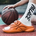 thumbnail image 5 of Men's Slip on Sport Slide Sandals Flip Flop Shower Shoes Slippers House Pool Gym, 5 of 7