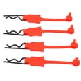 thumbnail image 1 of RC Corps Clips Broches, 4Pcs 1/10 RC Corps de Voiture Clips R Broches Universelle RC Voiture Coquille Loquet Clip Modèle de Remplacement Voiture Coquille Accessoire RC Pièce de Rechange, 1 of 8