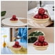 thumbnail image 2 of KAKOWELY 5 manzanas Red Delicious artificiales decorativas realistas, 2 of 5