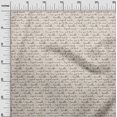thumbnail image 3 of oneOone Cotton Cambric Light Brown Fabric Text Craft Projects Decor Fabric Printed By The Yard 56 Inch Wide, 3 of 5