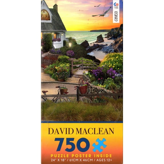 Seaside Hill 750 Piece Puzzle