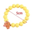 thumbnail image 2 of Pulsera de dibujos animados Zulema Fiesta de Pulsera redondas Amarillo, 2 of 8