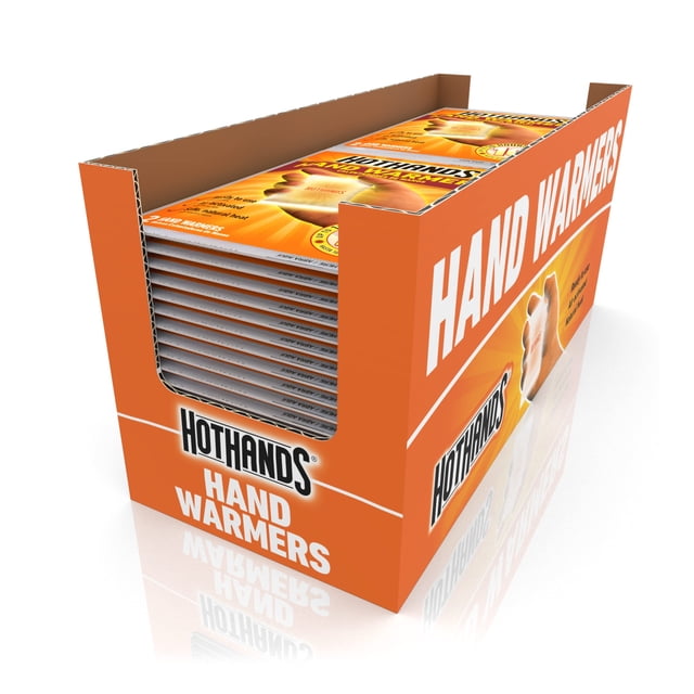 Calentadores de manos HotHands, de larga duración, hasta 10 horas, 40 pares