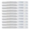 thumbnail image 3 of 10 piezas de palos de silicona para decoración de uñas, reutilizables, uniformes, con efecto espejo, para difuminar polvos, con cubierta, 3 of 15