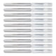 thumbnail image 3 of 10 piezas de palos de silicona para decoración de uñas, reutilizables, uniformes, con efecto espejo, para difuminar polvos, con cubierta, 3 of 15