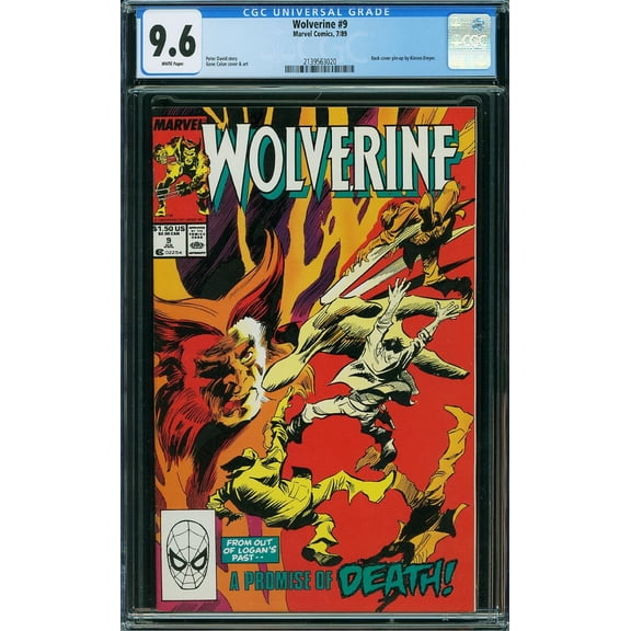 Wolverine #9 - CGC 9.6 Comic Book