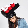 thumbnail image 3 of Sonducket Gorra triangular inflable Beer Pong, juego interactivo de juguete, gorra triangular inflable divertida para fiestas, bares Sombreros Sonducket AP005565-00, 3 of 6