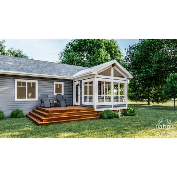 Advanced House Plans: Builder Ready Blueprints | Estelle 29801 | Three Season Room Plan