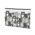 thumbnail image 2 of Haiem Colors Cats Music Lover Merch Makeup Bag, Cosmetic Bag,Singer Fans Cosmetic Bag, Portable Stationary Storage Organizer, Travel Makeup Bag, 2 of 8
