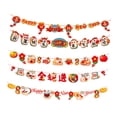 thumbnail image 2 of yotijay Chinese New Year Banner Decoration Adornment for Bedroom Office Housewarming B, 2 of 9