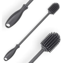 acdanc Silicone Bottle Cleaning Brush, BPA Free & Odor Resistant, Multicolor