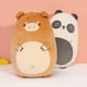 thumbnail image 5 of Almohada de felpa de alta calidad para niños, oso de peluche de hipopótamo suave, jirafa, Panda, cerdo, animales de dibujos animados, cojín de juguete apaciguar para bebés, 5 of 5