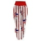 thumbnail image 3 of MKLEKYY Leggings deportivos para mujer, pantalones push up, mallas altas para entrenamiento, yoga, deportes, día a día, para correr, estampados, independencia, cintura alta, pantalones de yoga, 3 of 3