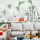 thumbnail image 2 of 42 banderines triangulares para fiestas, baby shower, decoración bohemia, 2 of 8