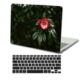 thumbnail image 1 of KSK KAISHEK Hard Case Shell Cover Only for Newest MacBook Pro 13" with Retina Display + Black Keyboard Cover Model: A1706&A1708&A1989&A2159&A2251&A2289&A2338 M1 (Rose series 0023), 1 of 5