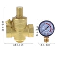 thumbnail image 3 of CTIRCHIU Régulateur de Pression pour Robinet d'Eau Fiable Durable Réglable 1,5 Pouces, 3 of 5