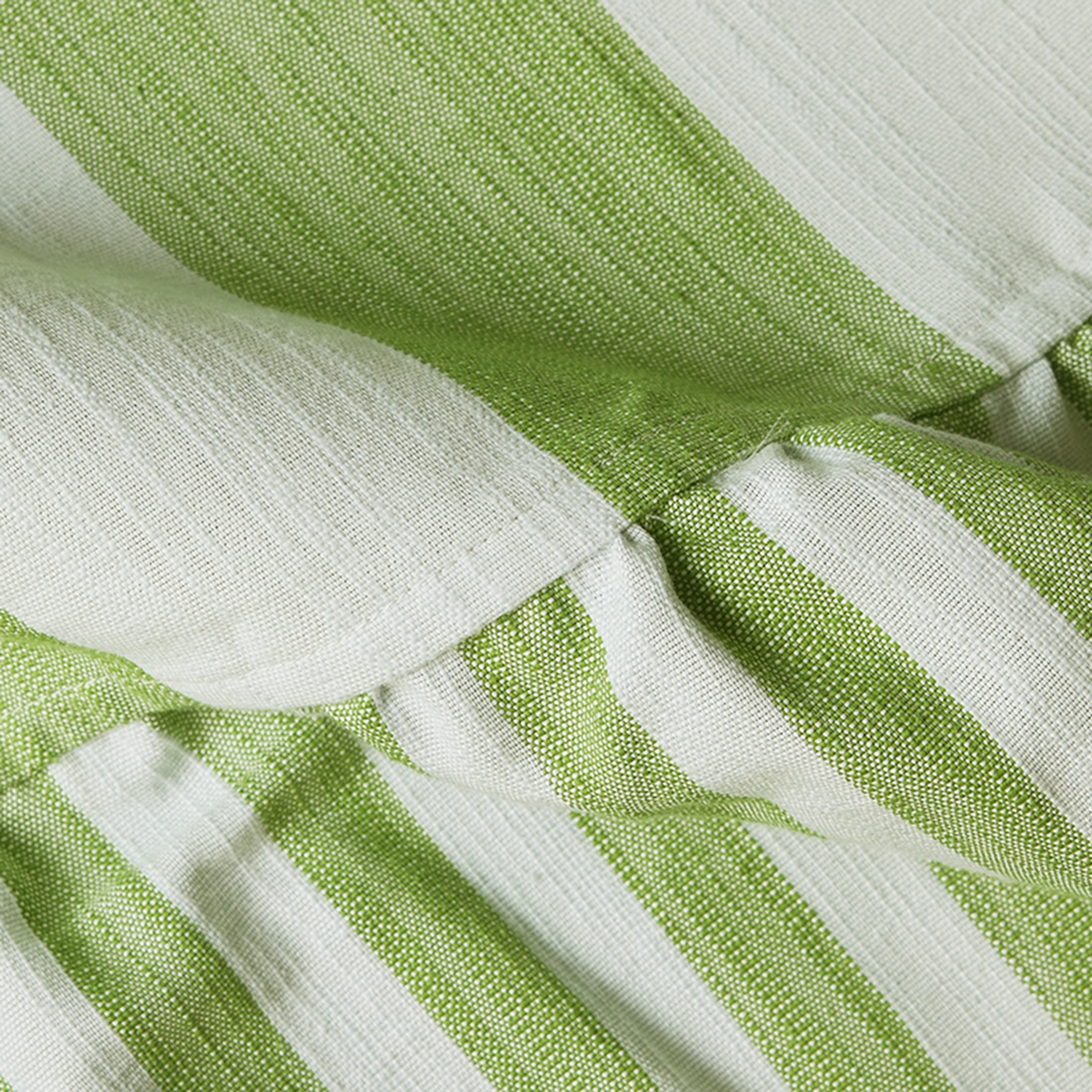 Beautiful Kelly Green Mix & Match Shower Curtain by Drew Barrymore, Cotton & Polyester, 72" x 72"