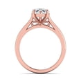 3 Ct Lab Grown Diamond Engagement Ring for Women, IGI Certified E Color ...