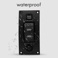 thumbnail image 4 of 12-24V Bilge Pump Switch Alarm Waterproof Ship Deck Control Panel for Boat Bilge Pumps On/Off/on Switch Panel, 4 of 5