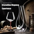 thumbnail image 4 of Dextrus 700ml Lead-Free Crystal Wine Glasses & 1500ml Wine Dispenser, Set of 2, 4 of 12