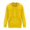 thumbnail image 3 of Womens Oversized Hoodies Fleece Loose Hooded Sweatshirt Fall Winter Jacket Trendy Clothes, 3 of 4