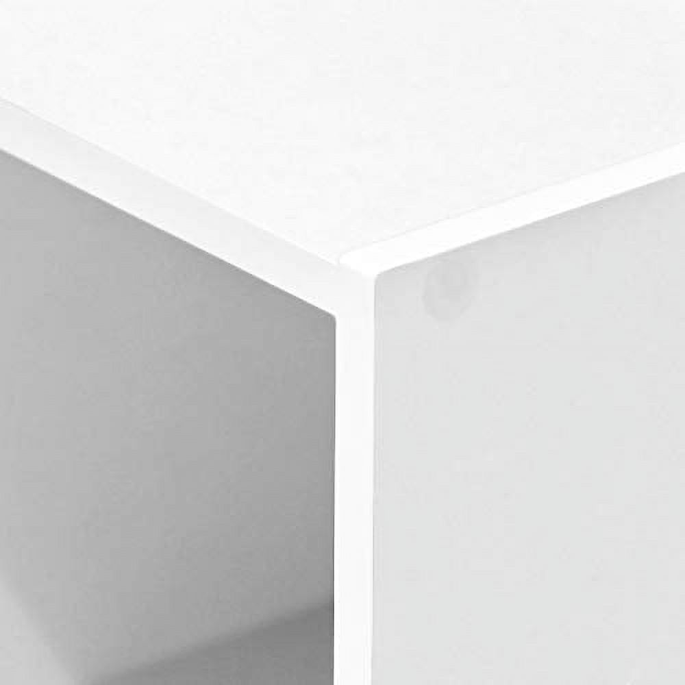 Furinno 11003WH 3 - Tier Open Shelf Bookcase, White Color - 12" W x 31.5" H x 9.3" D - image 4 of 10