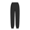 thumbnail image 4 of Sweatpants Men and Women with Pockets Joggers Drawstring Elastic Waist Fake Double-Layer for Men's Joggers Running Gym Casual, 4 of 6