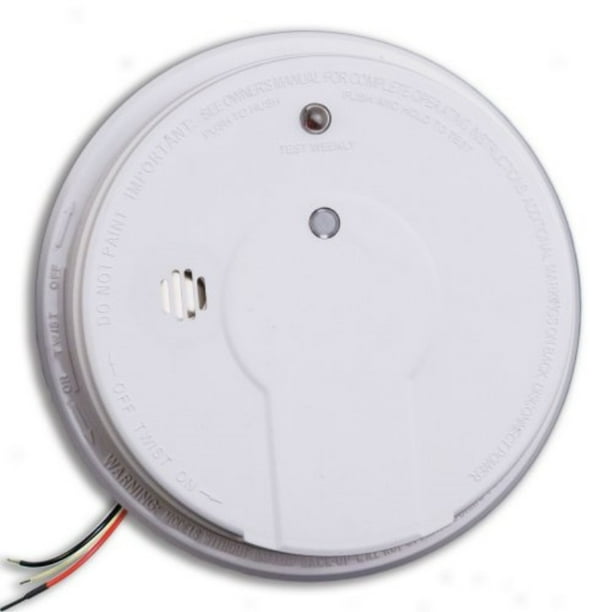 Kidde i12020 Basic Hardwire Smoke Alarm with Test Button - Walmart.com
