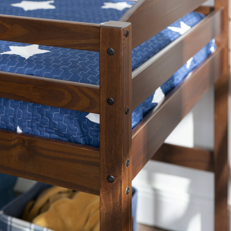 Manor Park Solid Wood Junior Twin Low, Dupuis Solid Wood Twin Loft Bed Frame