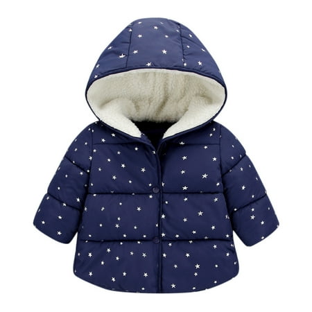 

Youmylove Children Kids Baby Girl Boy Winter Hooded Coat Jacket Warm Outerwear Clothes Cute Clothing