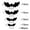 A1, variant on Herrklp Halloween, Halloween Creatives Hollowed-out Bats Decoration-black Three-dimensional Bats Wall Stickers Refrigerator Stickers A Variety Of Styles To Choose From