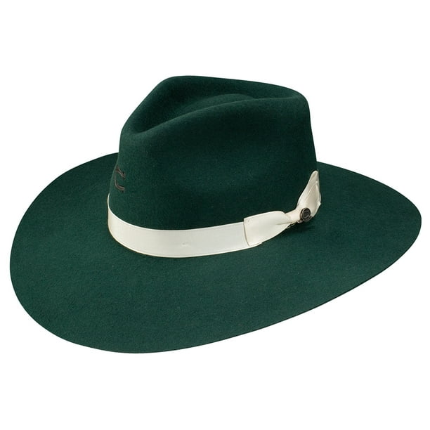 Charlie 1 Horse Hats Womens Highway 3 3/4 Brim Fashion Hat S Green