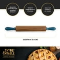 Thyme & Table Acacia Wood Rolling Pin