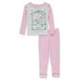 thumbnail image 5 of Komar Kids Girls Peppa Pig Magical Unicorn 4 Piece Cotton Toddler Pajamas (2T), 5 of 5