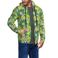 thumbnail image 3 of Zip Up Hoodies for Men - Cartoon Koala Bear and Leaf Long Sleeve Comfrt Men'S Fashion Hoodies & Sweatshirts, Jackets for Men Hoodies Pullover Clothing Clothes with Pouch, 3 of 5