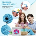 thumbnail image 2 of Encounter Beginner Crochet Kit for Sea Lion Amigurumi, Complete Starter Set with Yarn, Tools, and Video Tutorials, 2 of 12