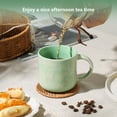 thumbnail image 6 of ALOFMO Ceramic Mugs Set of 4, 12 Oz, Durable Stoneware Coffee Cups with Handle, Microwave Safe for Home & Office, 6 of 9
