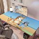 thumbnail image 5 of Bluey alfombrilla de escritorio/mesa extra-grande con base antideslizante de cuero y diseño temático; versátil para escritorios de ordenador, mesas de comedor, etc. 30 × 60 cm, 5 of 6