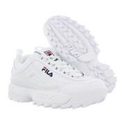 Fila Disruptor II Sneaker Little Kid Filabuck Upper Adjustable Fit Cool Comfort