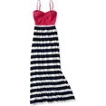 thumbnail image 1 of Aeropostale Womens Striped Maxi Sundress, Multicolor, Large, 1 of 1