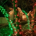 thumbnail image 5 of 70 Red 5mm LED Christmas Lights, Outdoor String Lights, Christmas Decoration, Green Wire, 24' Length 4" Spacing, 5 of 7