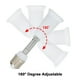 thumbnail image 3 of Extensor de zócalo E26E27, ajustable verticalmente 180° y horizontalmente 360°., 3 of 7
